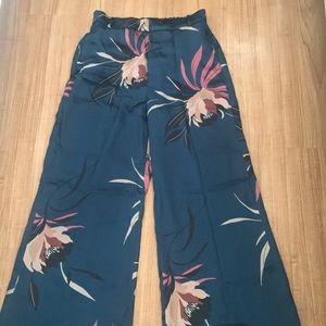 Zara Floral Print Pants